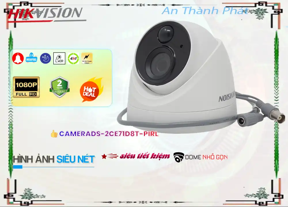 DS-2CE71D8T-PIRL Camera Hikvision Giá rẻ,Giá DS-2CE71D8T-PIRL,phân phối DS-2CE71D8T-PIRL,DS-2CE71D8T-PIRLBán Giá Rẻ,Giá