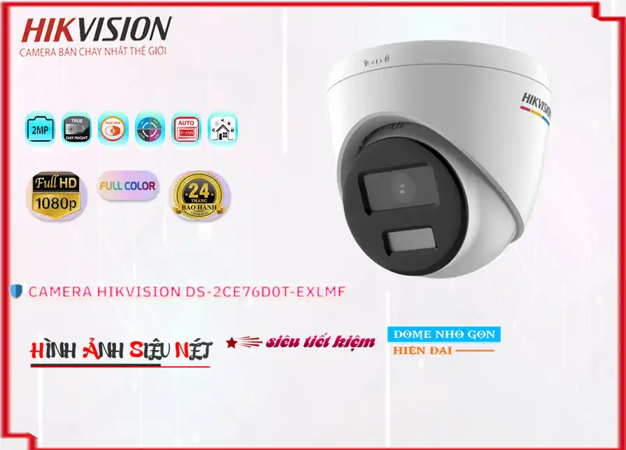 Camera Hikvision DS-2CE76D0T-EXLMF Sắc Nét,thông số DS-2CE76D0T-EXLMF,DS-2CE76D0T-EXLMF Giá rẻ,DS 2CE76D0T EXLMF,Chất