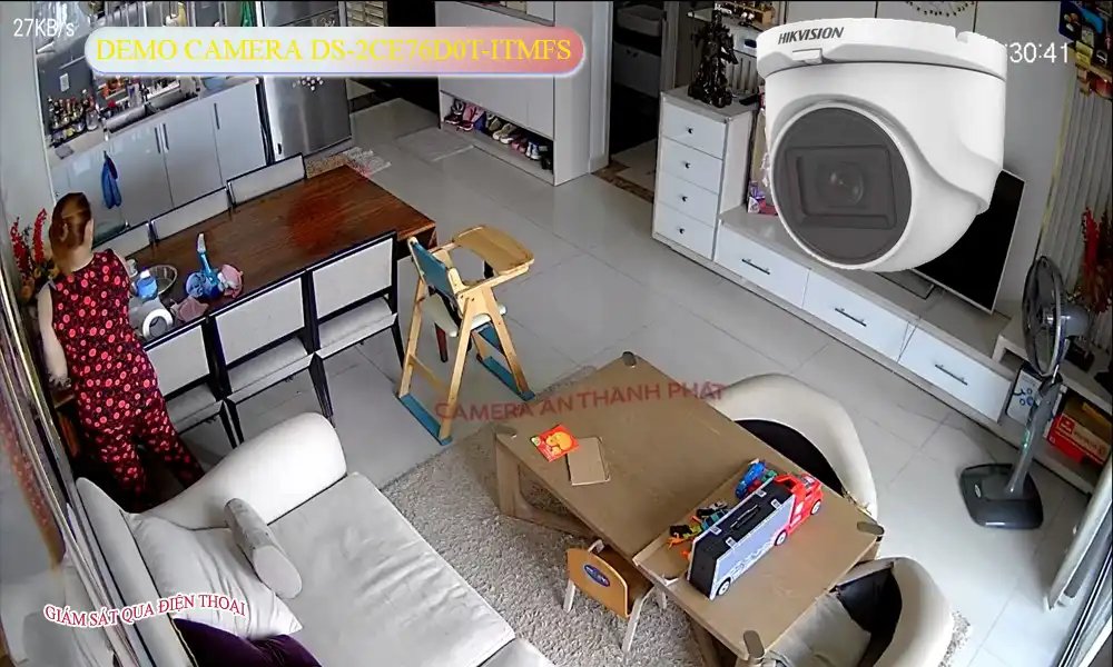 DS-2CE76D0T-ITMFS sắc nét Hikvision ➠