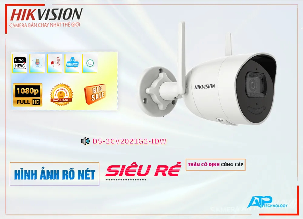 DS 2CV2021G2 IDW,Camera Hikvision DS-2CV2021G2-IDW,Chất Lượng DS-2CV2021G2-IDW,Giá DS-2CV2021G2-IDW,phân phối