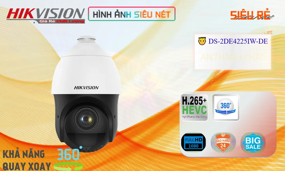 DS-2DE4225IW-DE sắc nét Hikvision DS-2DE4225IW-DE sắc nét Hikvision
