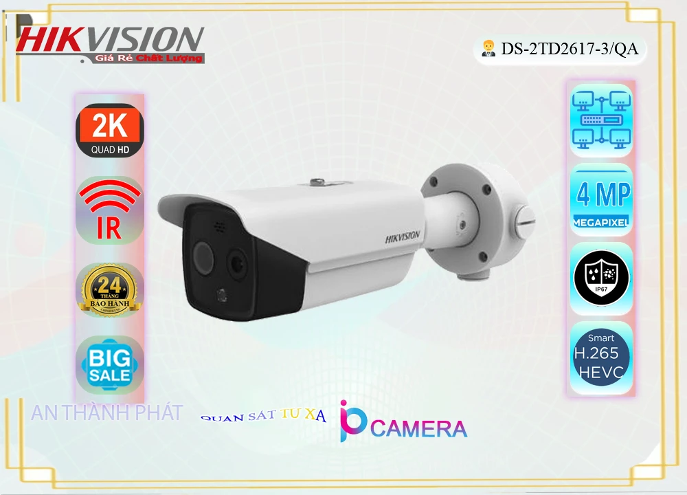 Camera Hikvision Giá rẻ DS-2TD2617-3/QA,DS-2TD2617-3/QA Giá Khuyến Mãi ,DS-2TD2617-3/QA Giá rẻ ,DS-2TD2617-3/QA Công