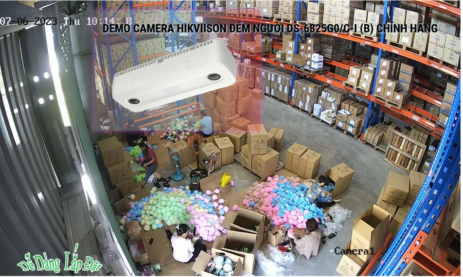 ➠  DS-6825G0/C-I(B) sắc nét Hikvision