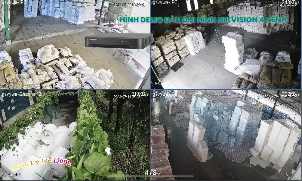 Hikvision DS-7204HGHI-K1 Hình Ảnh Đẹp Hikvision DS-7204HGHI-K1 Hình Ảnh Đẹp