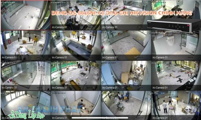 Đầu ghi Hikvision DS-8616NI-K8 Mẫu Đẹp Đầu ghi Hikvision DS-8616NI-K8 Mẫu Đẹp