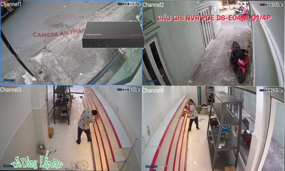 DS-E04NI-Q1/4P Sắc Nét Hikvision DS-E04NI-Q1/4P Sắc Nét Hikvision