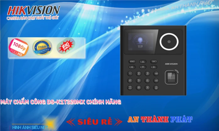 DS-K1T320MX  Thiết Bị Chấm Công   Hikvision