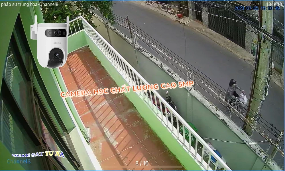 Camera Không Dây H9C (5MP+5MP) Chi phí phù hợp