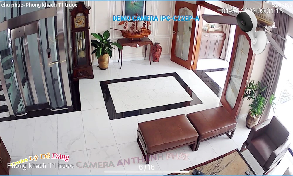 Camera Wifi IP Imou IPC-C22EP-A Nhỏ Gọn Camera Wifi IP Imou IPC-C22EP-A Nhỏ Gọn