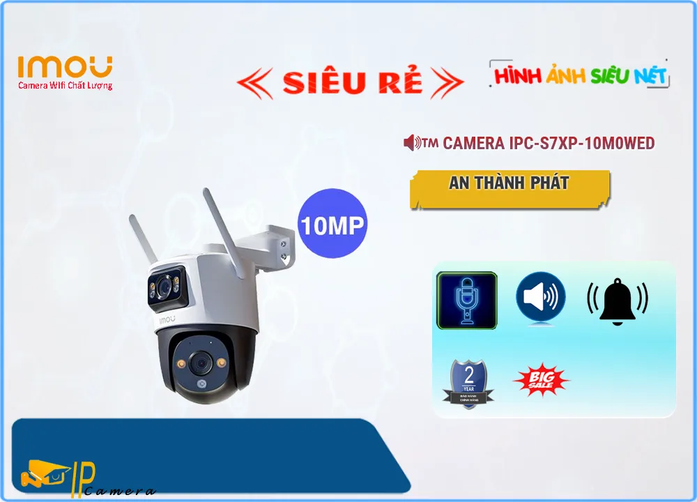 IPC-S7XP-10M0WED Camera An Ninh Wifi Imou,IPC S7XP 10M0WED, Giá Bán IPC-S7XP-10M0WED,IPC-S7XP-10M0WED Giá Khuyến Mãi