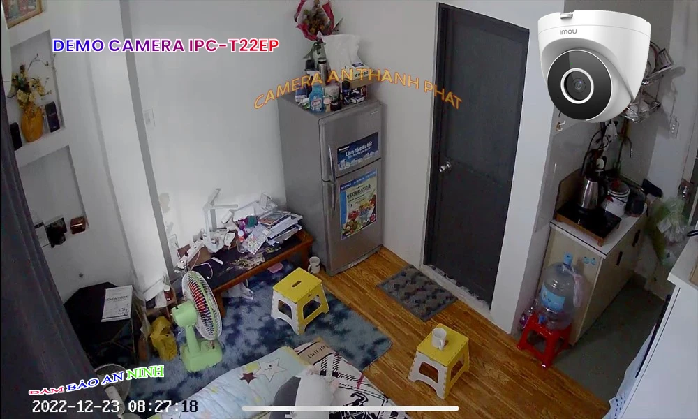 Camera Wifi Dome IPC-T22EP cố định 2.0MP
