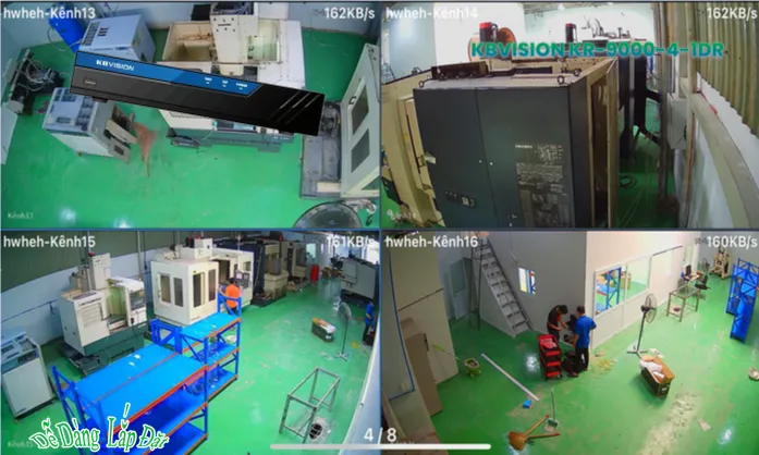 Đầu Thu KTS KBvision KR-9000-4-1DR Giá rẻ