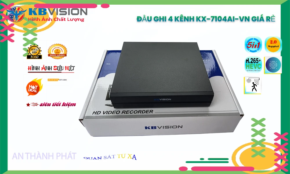 Đầu Thu KBvision KX-7104Ai-VN,thông số KX-7104Ai-VN, HD Anlog KX-7104Ai-VN Giá rẻ,KX 7104Ai VN,Chất Lượng