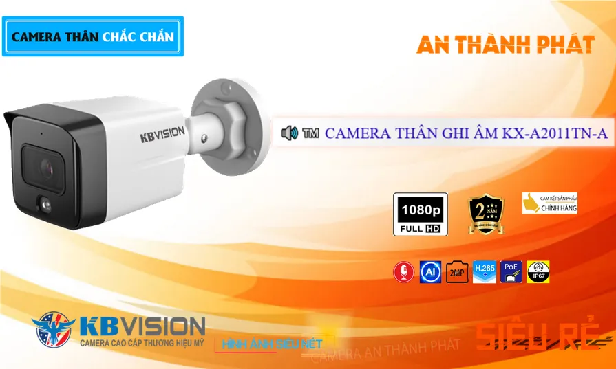 KX-A2011TN-A Camera Chất Lượng KBvision