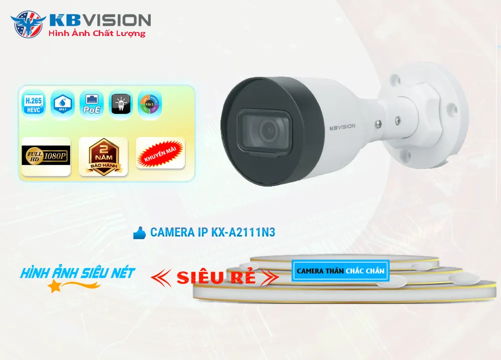 Camera IP Kbvision KX-A2111N3,Giá KX-A2111N3,phân phối KX-A2111N3,KX-A2111N3Bán Giá Rẻ,Giá Bán KX-A2111N3,Địa Chỉ Bán