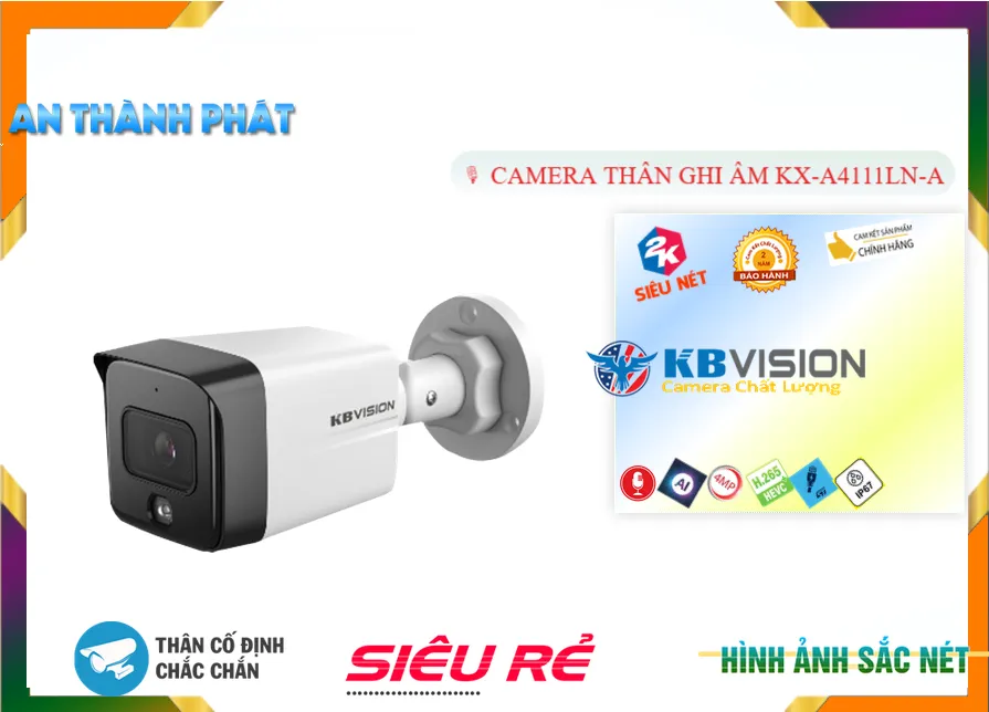 Camera KBvision KX-A4111LN-A Giá Rẻ Camera KBvision KX-A4111LN-A Giá Rẻ