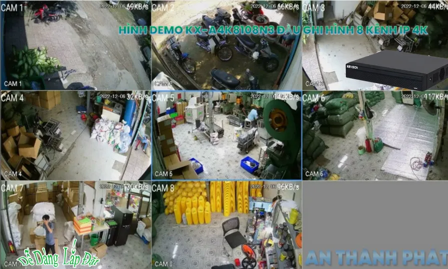 KX-A4K8108N3 Đầu Ghi Hình Công Nghệ Mới KX-A4K8108N3 Đầu Ghi Hình Công Nghệ Mới