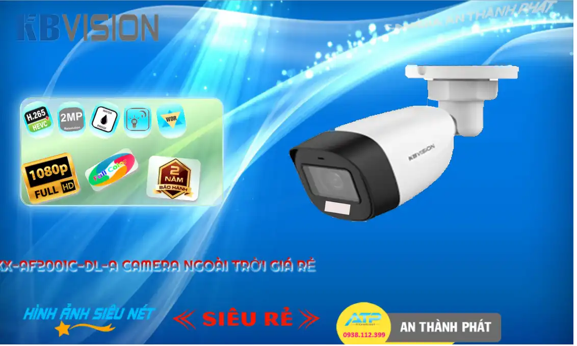KX-AF2001C-DL-A Camera giá rẻ chất lượng cao KBvision