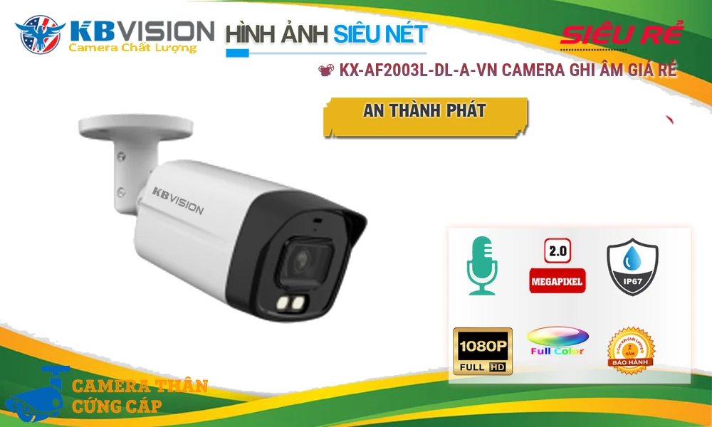 KX-AF2003L-DL-A-VN Camera Chính Hãng KBvision KX-AF2003L-DL-A-VN Camera Chính Hãng KBvision