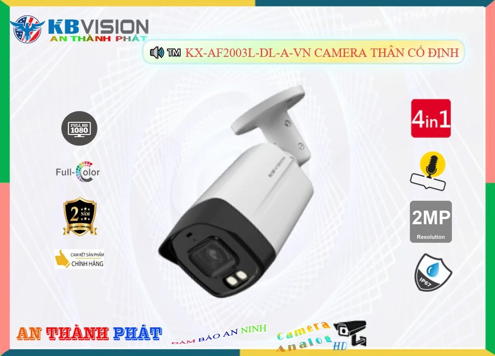 KX-AF2003L-DL-A-VN Camera Chính Hãng KBvision KX-AF2003L-DL-A-VN Camera Chính Hãng KBvision