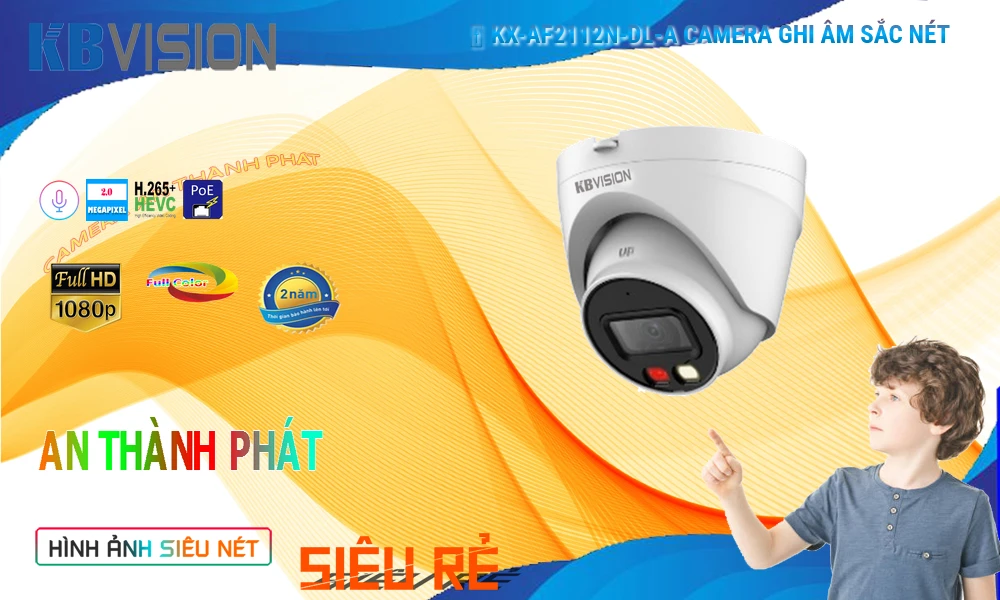 Camera KBvision KX-AF2112N-DL-A Tiết Kiệm Camera KBvision KX-AF2112N-DL-A Tiết Kiệm