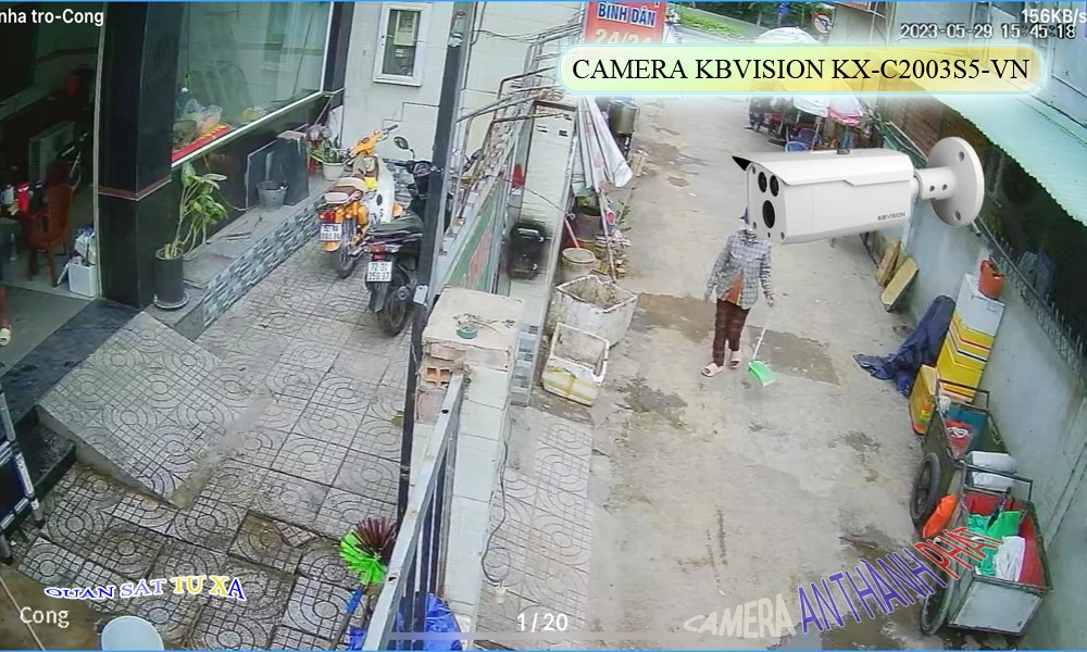Camera KX-C2003S5-VN  KBvision Tiết Kiệm