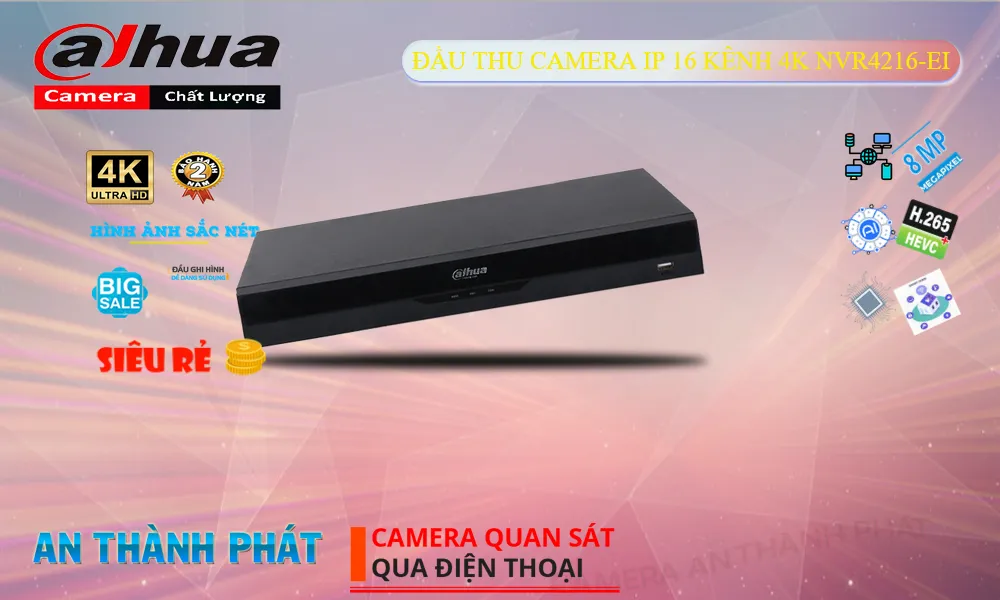 NVR4216-EI Đầu Ghi Hình Ip 16 Kênh NVR4216-EI Đầu Ghi Hình Ip 16 Kênh
