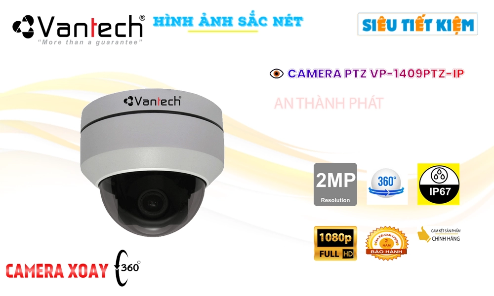 Camera VP-1409PTZ-IP Chức Năng Cao Cấp Camera VP-1409PTZ-IP Chức Năng Cao Cấp