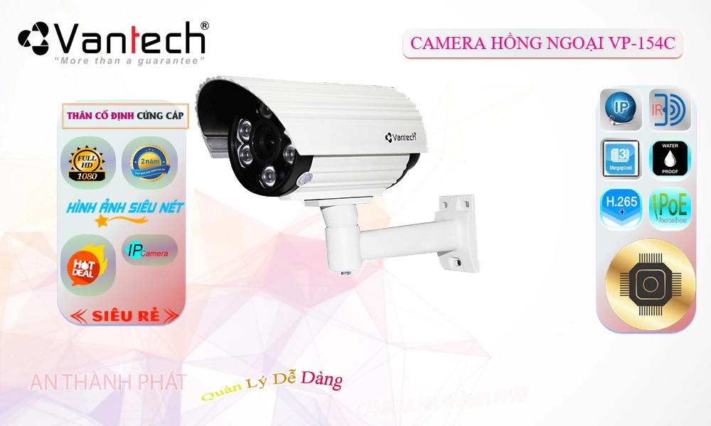 ✅ VP-154C Camera VanTech