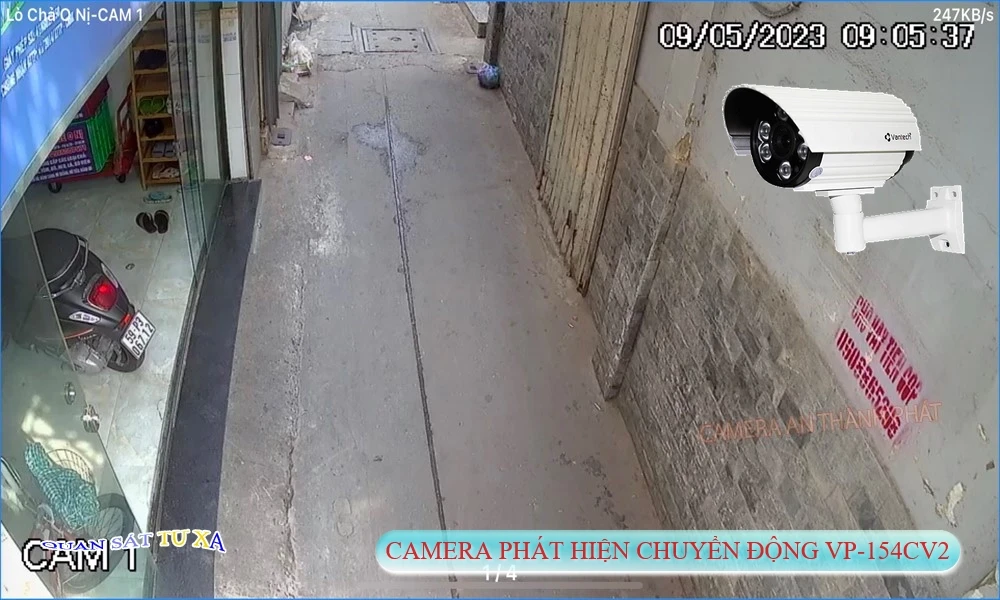 VP-154CV2 Camera Cấp Nguồ Qua Dây Mạng VanTech