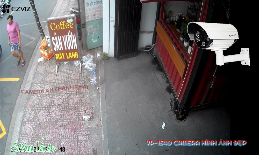 VP-154D Camera Cấp Nguồ Qua Dây Mạng VanTech Giá tốt