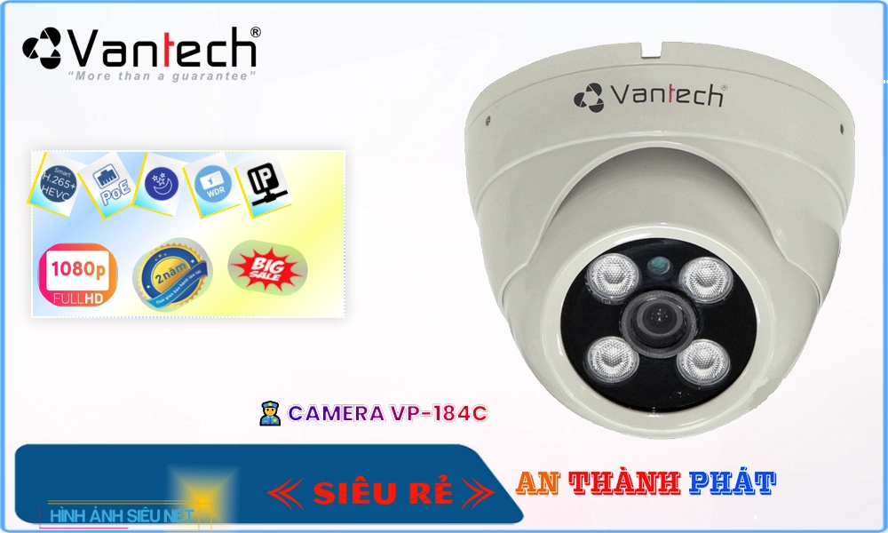VP-184C Camera Thiết kế Đẹp,Giá VP-184C,phân phối VP-184C, VanTech VP-184C Giá tốt Bán Giá Rẻ,VP-184C Giá Thấp Nhất,Giá