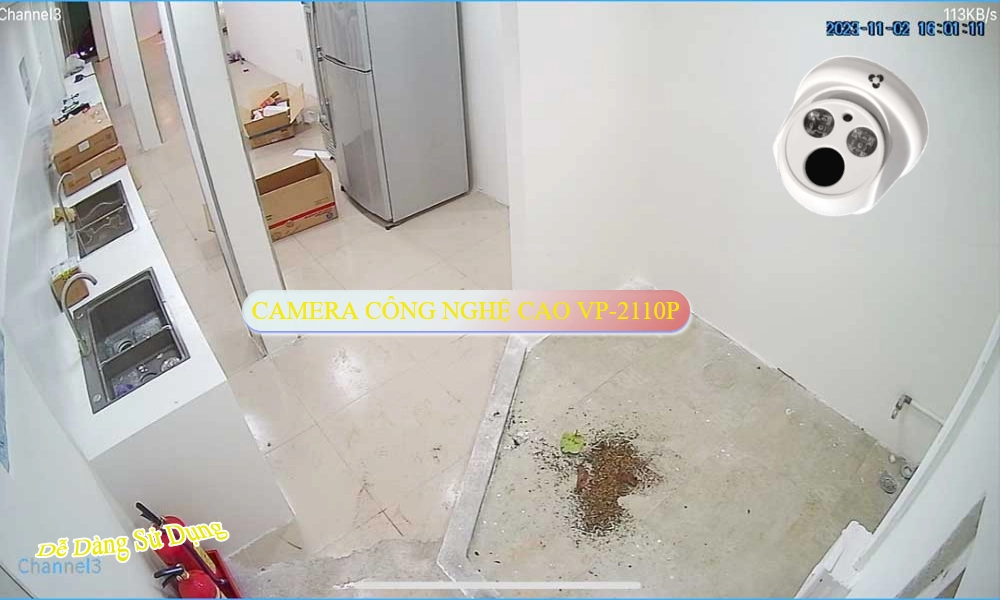 VP-2110P Camera giá rẻ chất lượng cao VanTech
