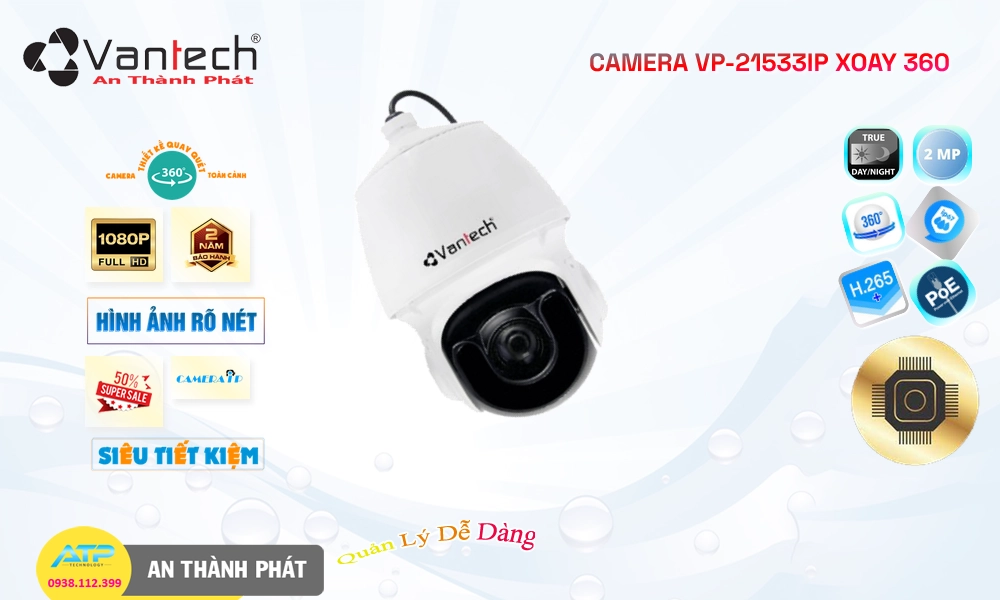 ❂  Camera VP-21533IP VanTech Chất Lượng