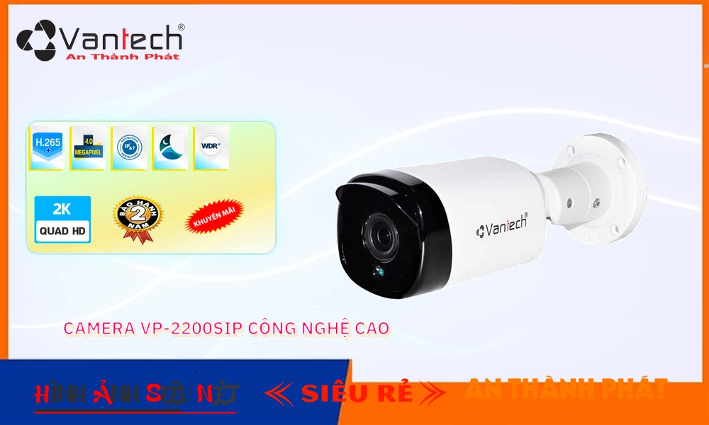 Camera VP-2200SIP VanTech,Giá VP-2200SIP,VP-2200SIP Giá Khuyến Mãi,bán VP-2200SIP, Công Nghệ IP VP-2200SIP Công Nghệ