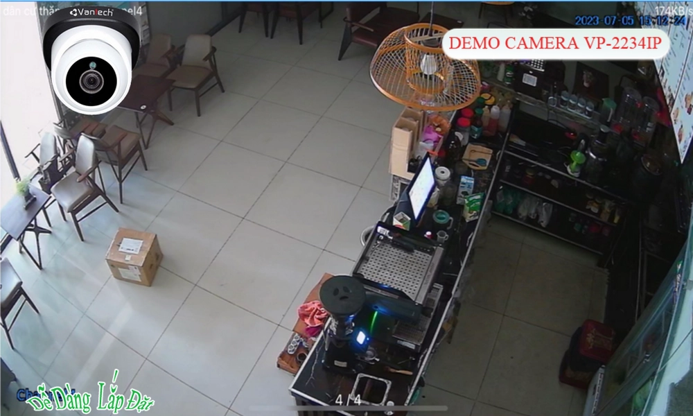 Camera VanTech VP-2234IP Tiết Kiệm