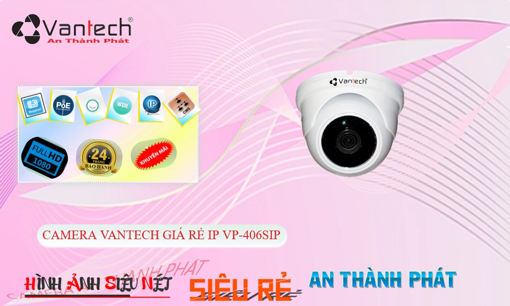 VP-406SIP Camera Chính Hãng VanTech