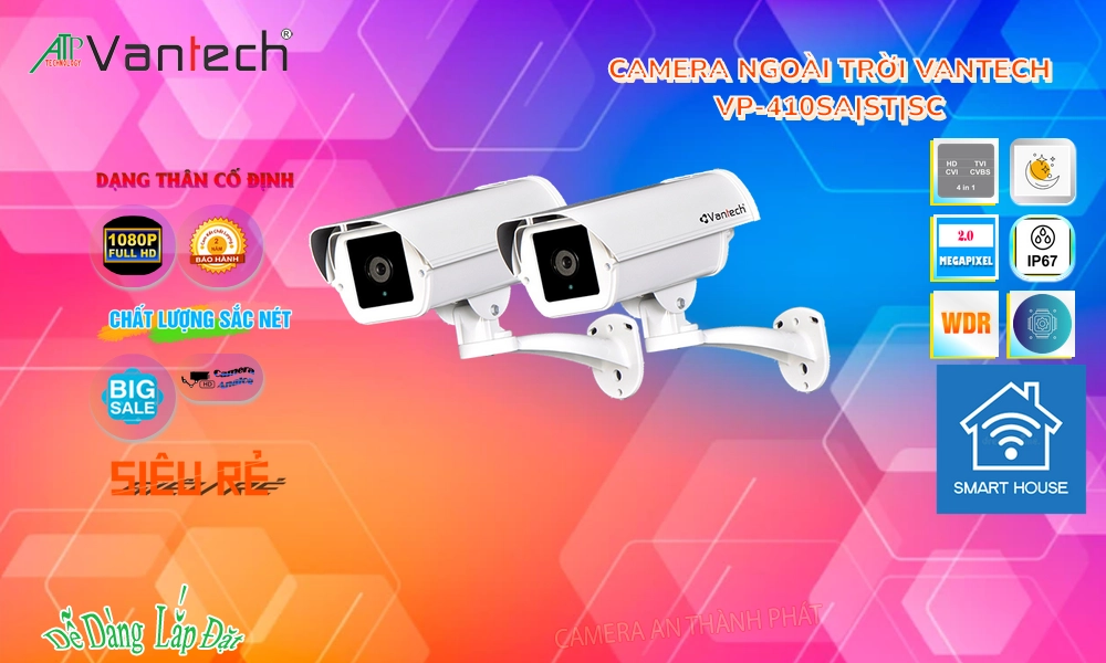 VP-410SA|ST|SC Camera đang khuyến mãi VanTech VP-410SA|ST|SC Camera đang khuyến mãi VanTech