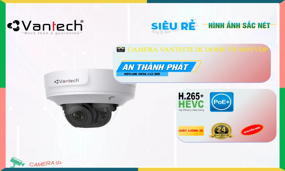 VP-4491VDP Camera VanTech ❂,Giá VP-4491VDP,VP-4491VDP Giá Khuyến Mãi,bán VP-4491VDP, IP POEVP-4491VDP Công Nghệ
