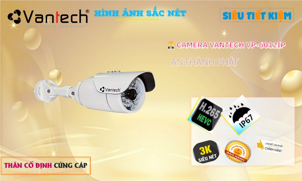 VP-6012IP Camera VanTech Giá tốt ✴