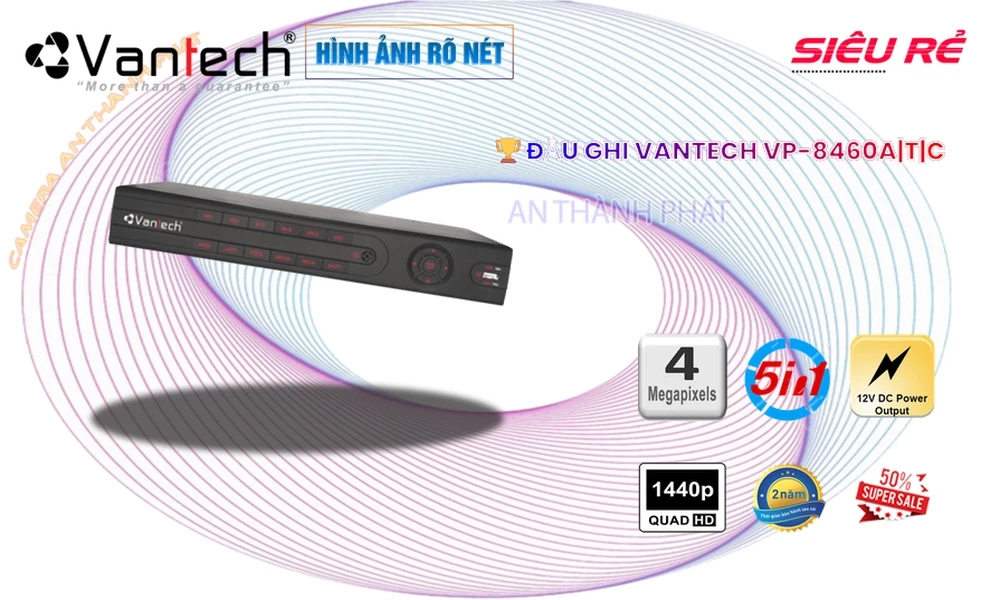 Đầu Ghi VP-8460A|T|C Giá rẻ
