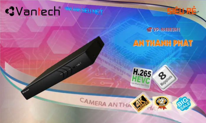 VP-N4883H1 Đầu Ghi Hình Công Nghệ Mới