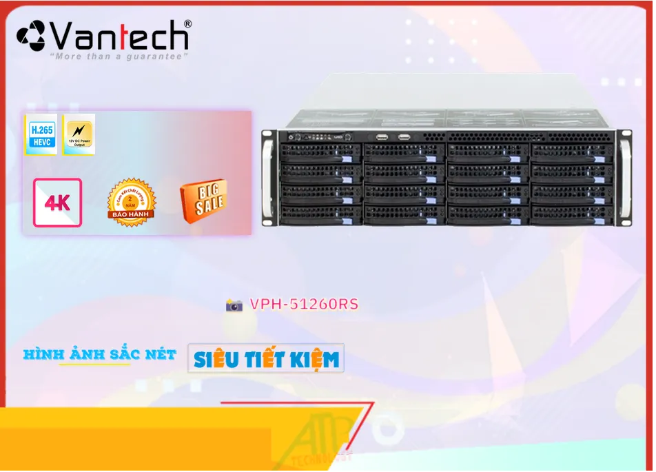 Đầu Ghi Hình VanTech VPH-51260RS,Giá VPH-51260RS,phân phối VPH-51260RS,VPH-51260RSBán Giá Rẻ,VPH-51260RS Giá Thấp
