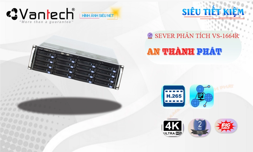 VS-1664RThiết Bị Ghi Hình Giá rẻ VanTech