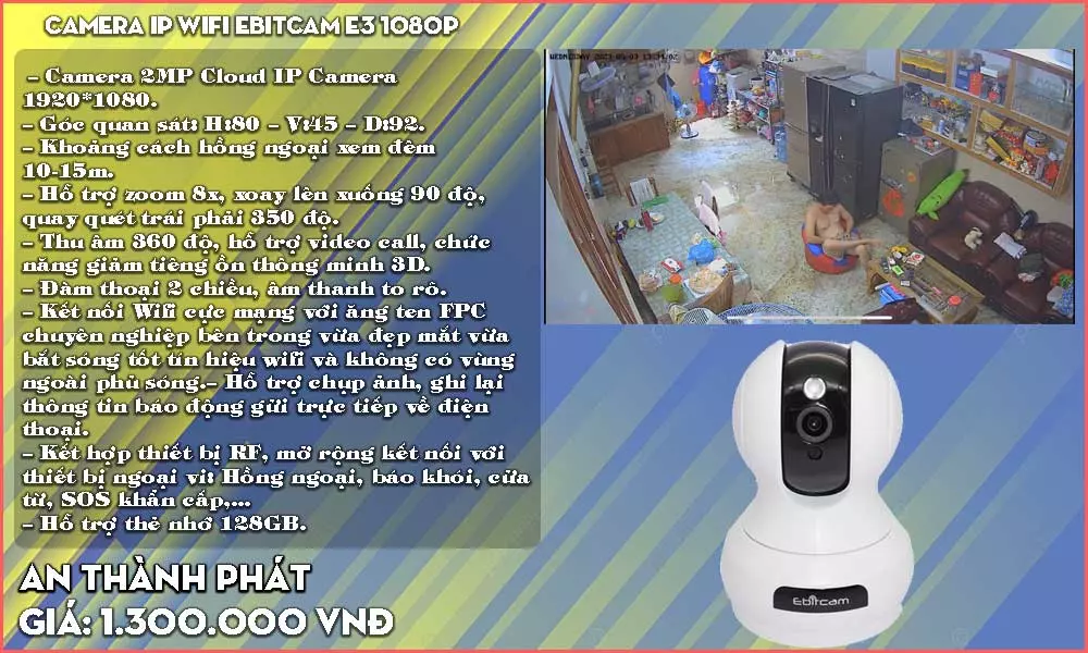 Camera Wifi Ebitcam Giá Rẻ