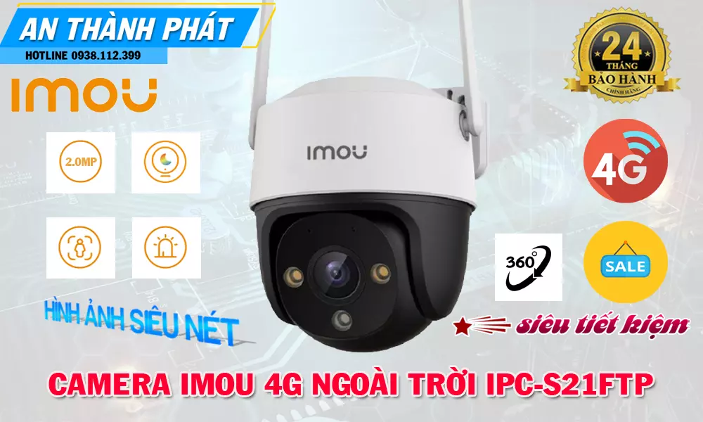Camera Imou 4G Ngoài Trời IPC-S21FTP,IPC-S21FTP Giá rẻ,IPC-S21FTP Giá Thấp Nhất,Chất Lượng IPC-S21FTP,IPC-S21FTP Công