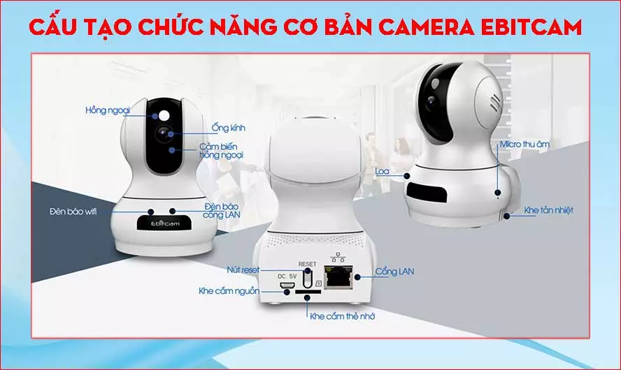 Lắp Camera Ebitcam E3 3MP