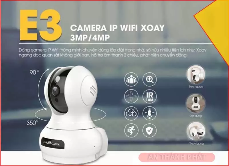 Camera wifi EBITCAM E3