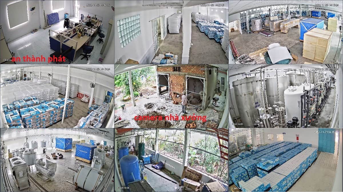 lắp camera quan sát nhà xưởng chấ lượng