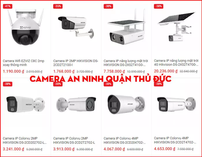 Lắp Đặt Camera Quan Sát Tại Thủ Đức